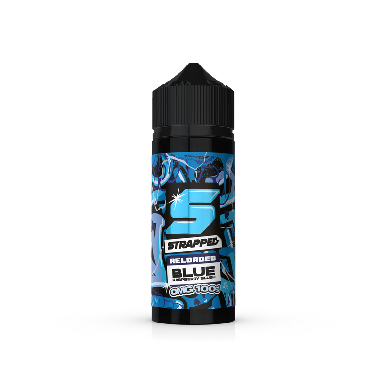 Strapped Reloaded - Blue Raspberry 100ml 0mg